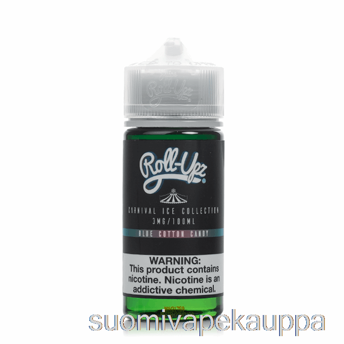 Vape Suomi Jääsininen Hattara - Karnevaali - Mehu Roll Upz - 100ml 6mg